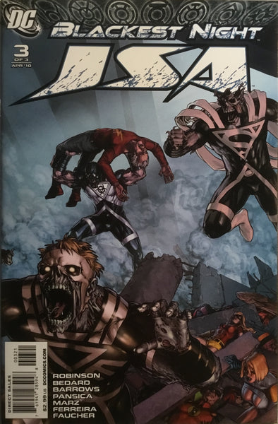 BLACKEST NIGHT JSA # 3 HA 1:25 VARIANT COVER