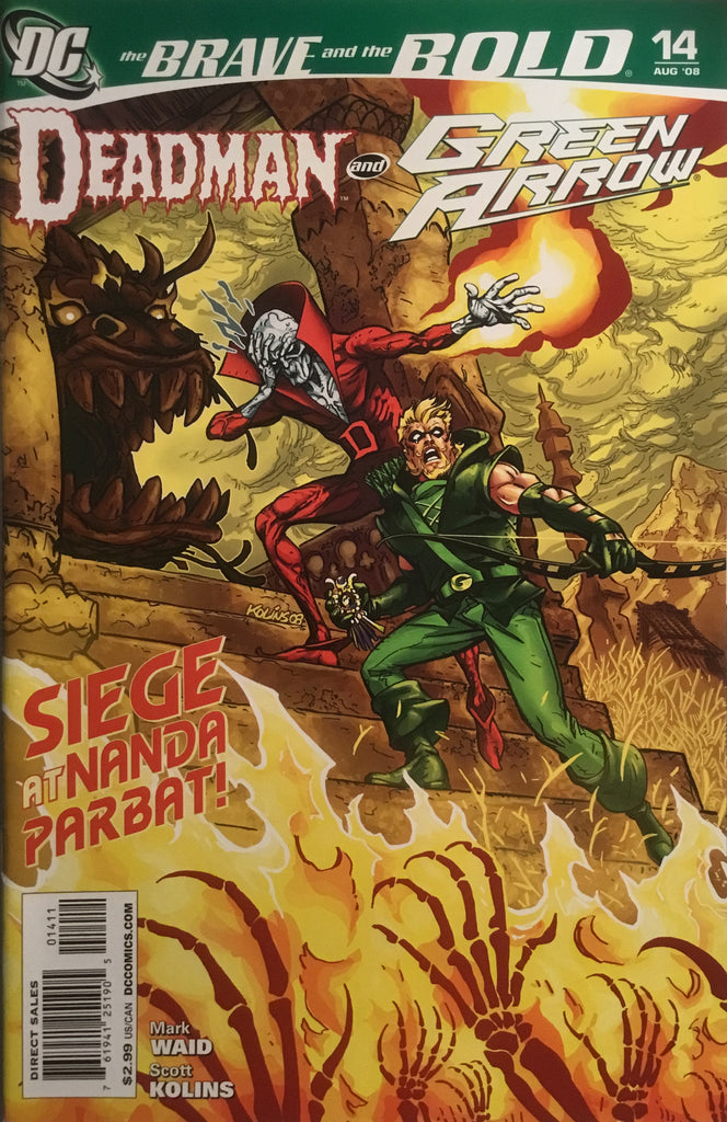 BRAVE AND THE BOLD (2007-2010) #14 FEATURING DEADMAN AND GREEN ARROW