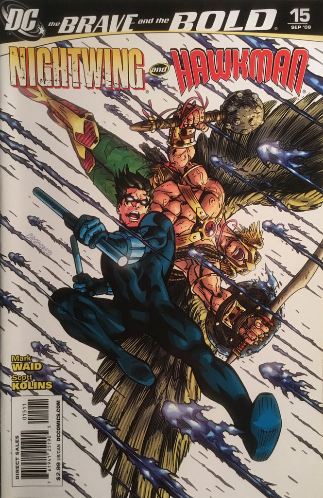 BRAVE AND THE BOLD (2007-2010) #15 FEATURING NIGHTWING AND HAWKMAN