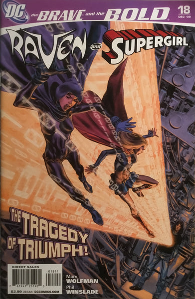 BRAVE AND THE BOLD (2007-2010) #18 FEATURING RAVEN AND SUPERGIRL