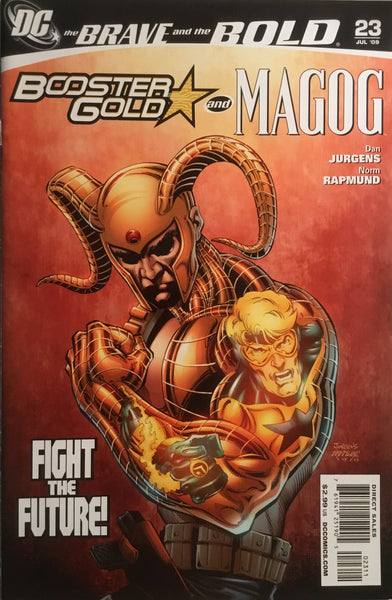 BRAVE AND THE BOLD (2007-2010) #23 FEATURING BOOSTER GOLD AND MAGOG