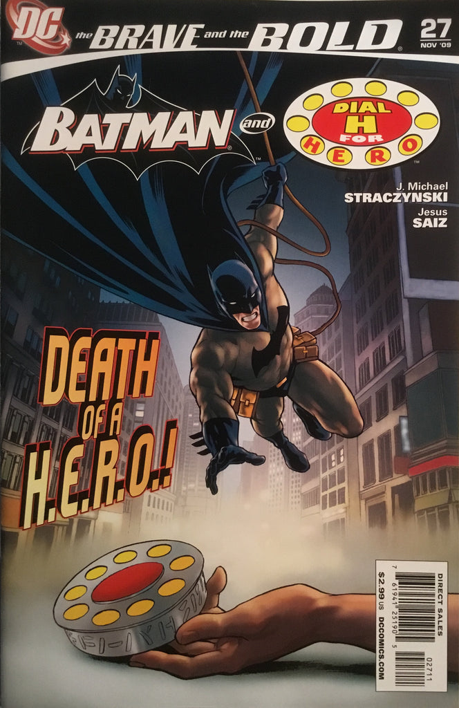 BRAVE AND THE BOLD (2007-2010) #27 FEATURING BATMAN AND DIAL H FOR HERO