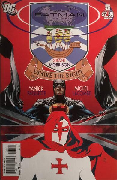 BATMAN INCORPORATED (2011) # 5 FIRST APPEARANCE OF THE FIRST BATWING, DAVID ZAVIMBI