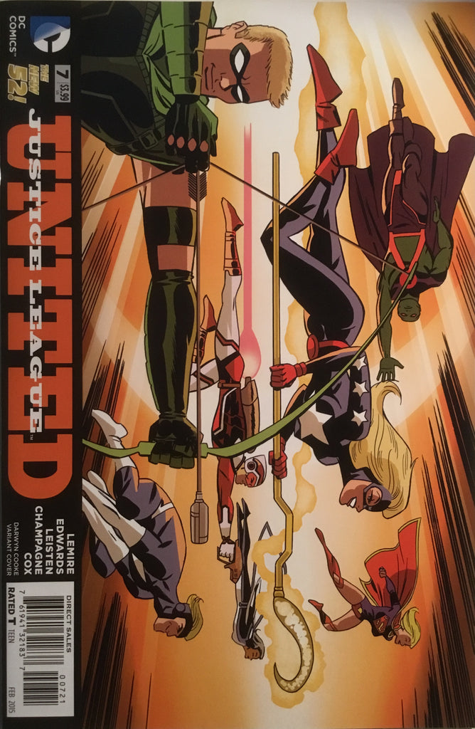 JUSTICE LEAGUE UNITED # 7 DARWYN COOKE VARIANT COVER