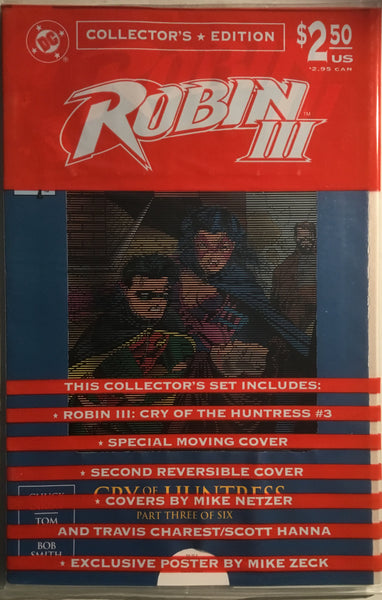 ROBIN III CRY OF THE HUNTRESS # 3 COLLECTOR'S EDITION