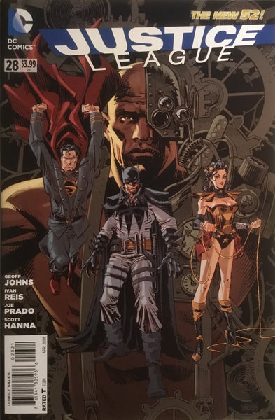 JUSTICE LEAGUE (THE NEW 52) #28 STEAMPUNK 1:25 VARIANT