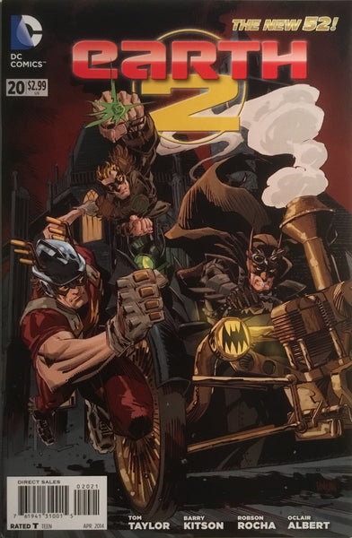 EARTH 2 #20 (THE NEW 52) STEAMPUNK 1:25 VARIANT
