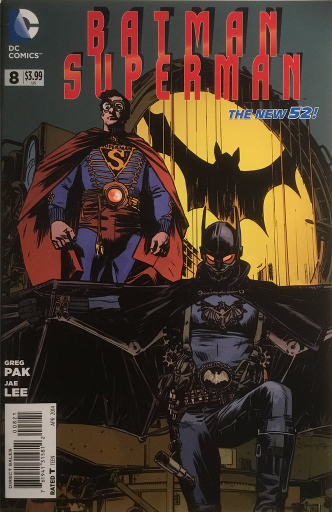 BATMAN / SUPERMAN (NEW 52) # 8 STEAMPUNK 1:25 VARIANT