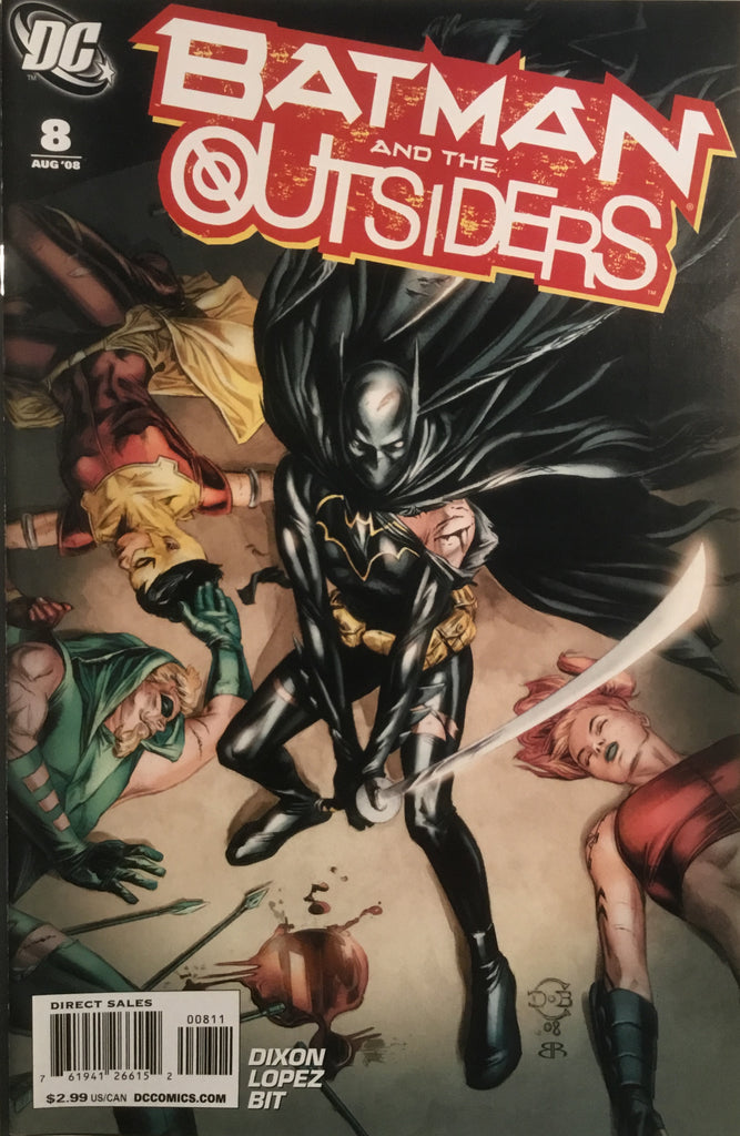 BATMAN AND THE OUTSIDERS # 8 (2007-2009)