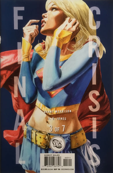 FINAL CRISIS # 3 SUPERGIRL COVER