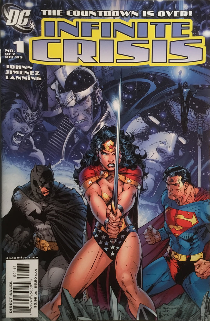 INFINITE CRISIS # 1 JIM LEE COVER