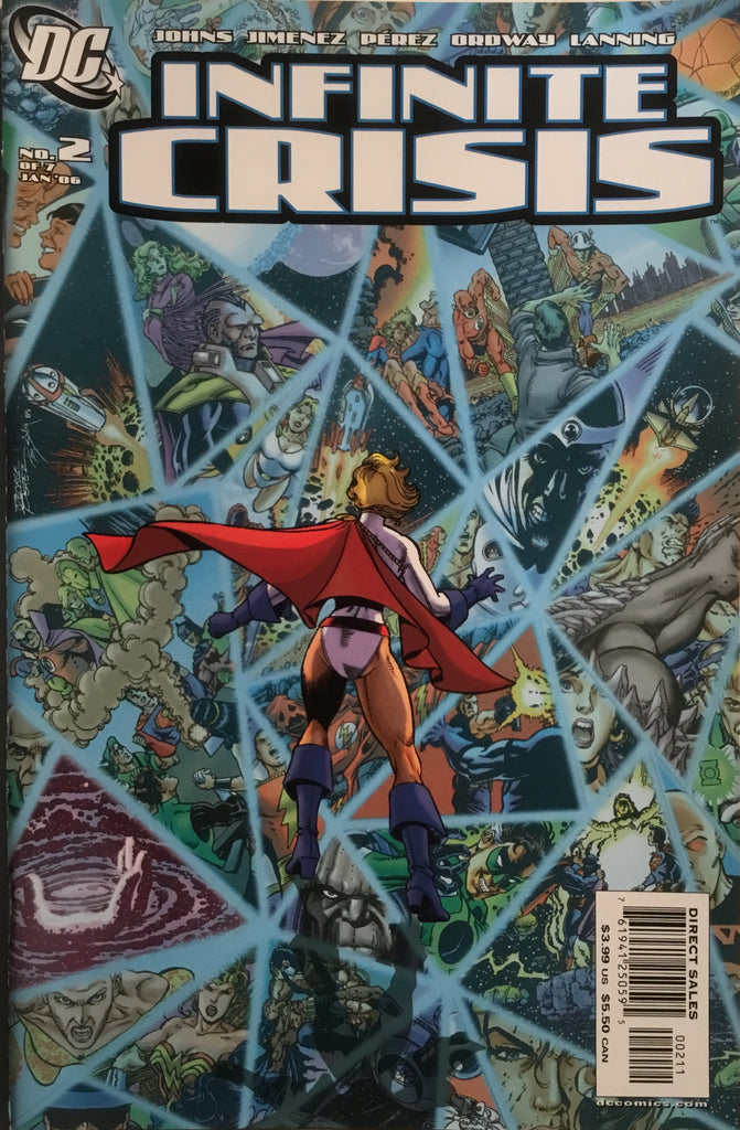 INFINITE CRISIS # 2 GEORGE PEREZ COVER