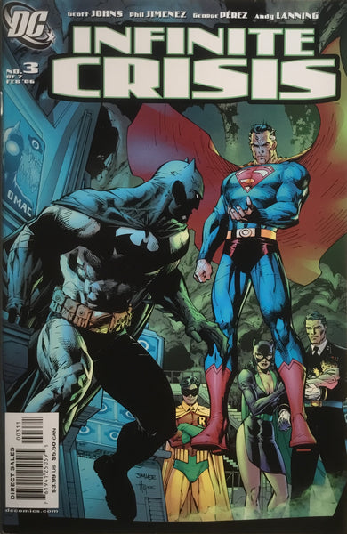 INFINITE CRISIS # 3 JIM LEE COVER