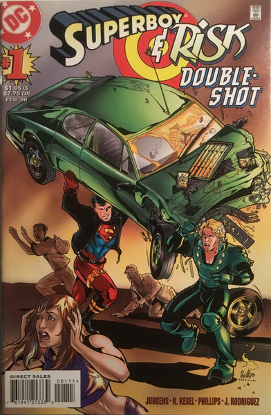 SUPERBOY & RISK DOUBLE-SHOT