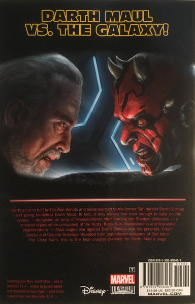 STAR WARS DARTH MAUL SON OF DATHOMIR GRAPHIC NOVEL