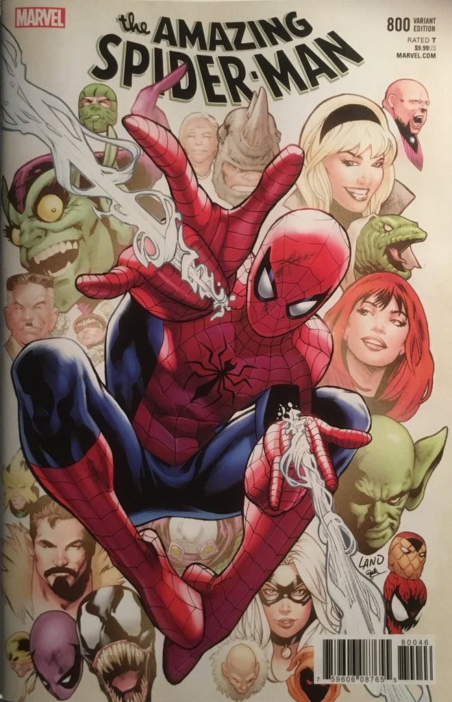 AMAZING SPIDER-MAN (2015-2018) #800 GREG LAND COVER