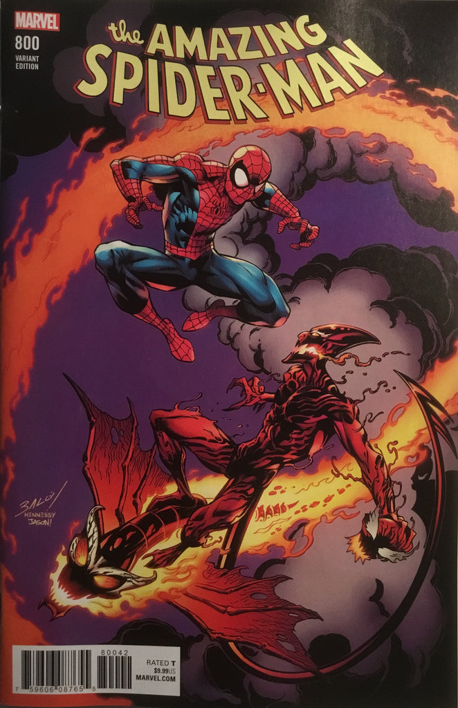 AMAZING SPIDER-MAN (2015-2018) #800 MARK BAGLEY COVER
