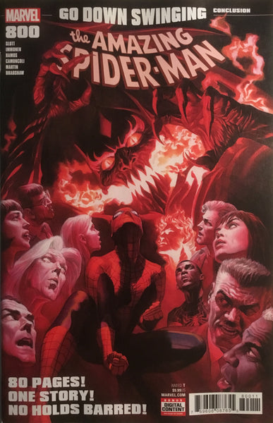 AMAZING SPIDER-MAN (2015-2018) #800 ALEX ROSS COVER