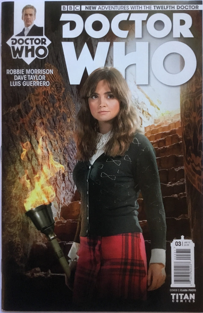 DOCTOR WHO THE 12TH DOCTOR # 3 CLARA PHOTO COVER (1:10 VARIANT) - Comics 'R' Us