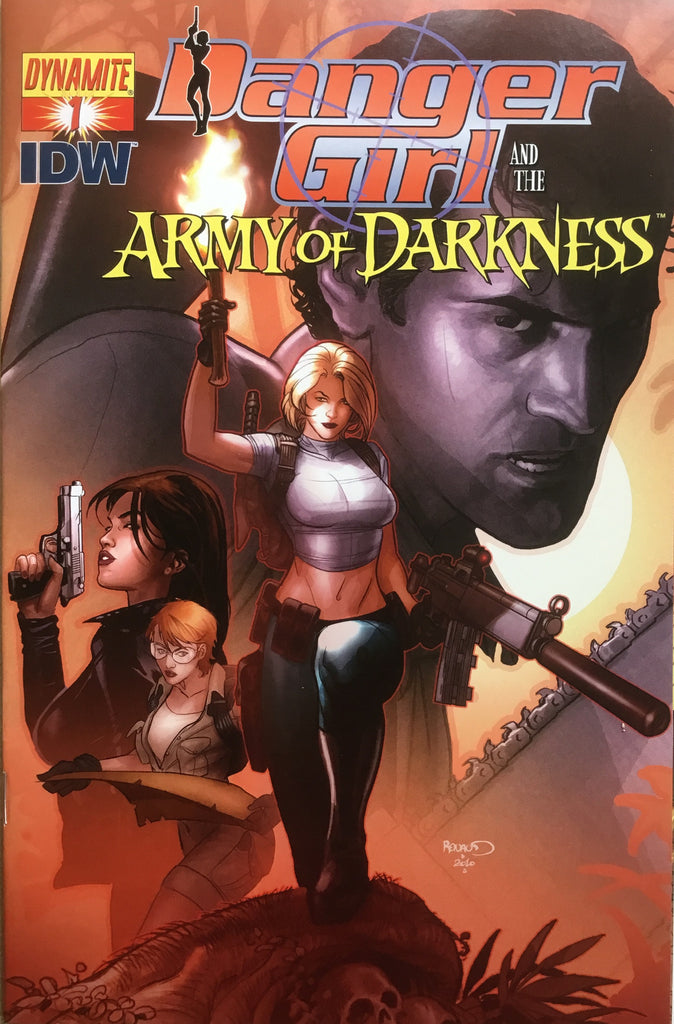 DANGER GIRL AND THE ARMY OF DARKNESS # 1 RENAUD COVER (1:10 VARIANT) - Comics 'R' Us