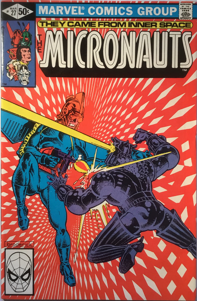 MICRONAUTS (VOL 1) # 27