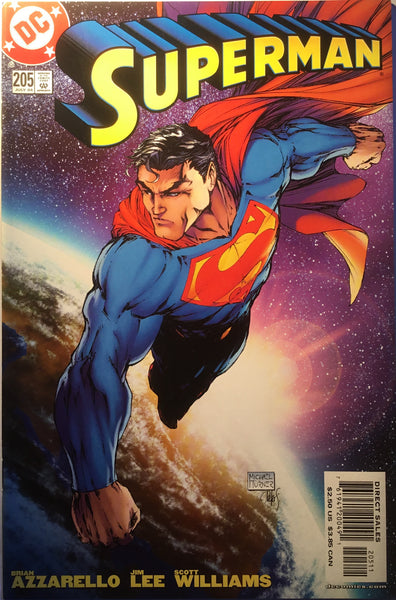 SUPERMAN (1987-2006) #205 MICHAEL TURNER COVER