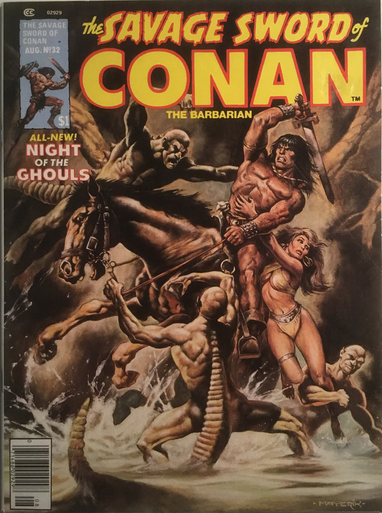 THE SAVAGE SWORD OF CONAN # 32