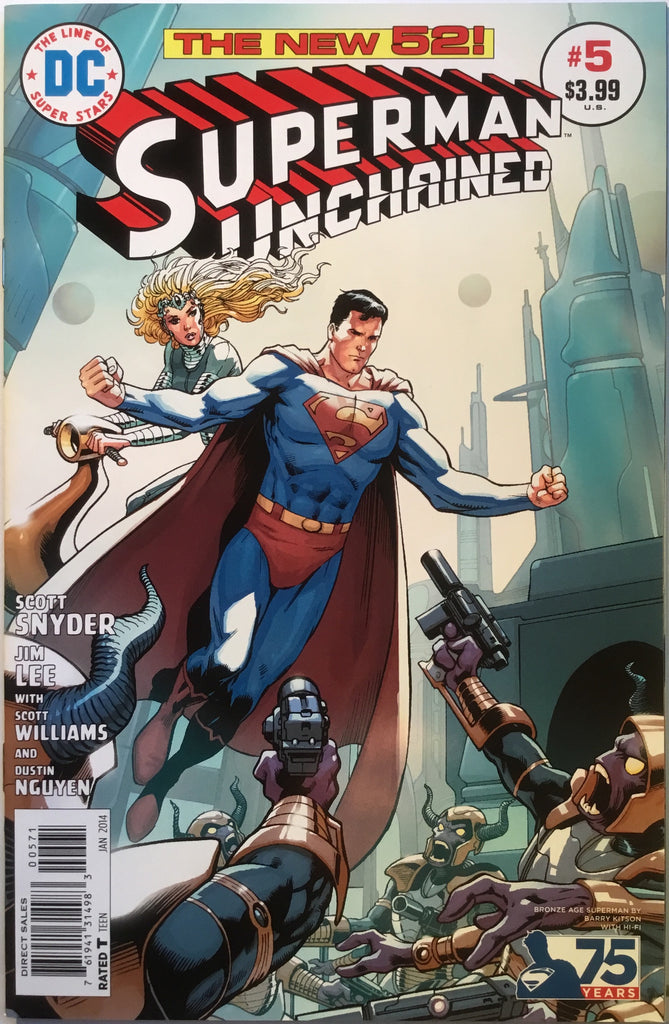 SUPERMAN UNCHAINED # 5 KITSON 1:50 VARIANT