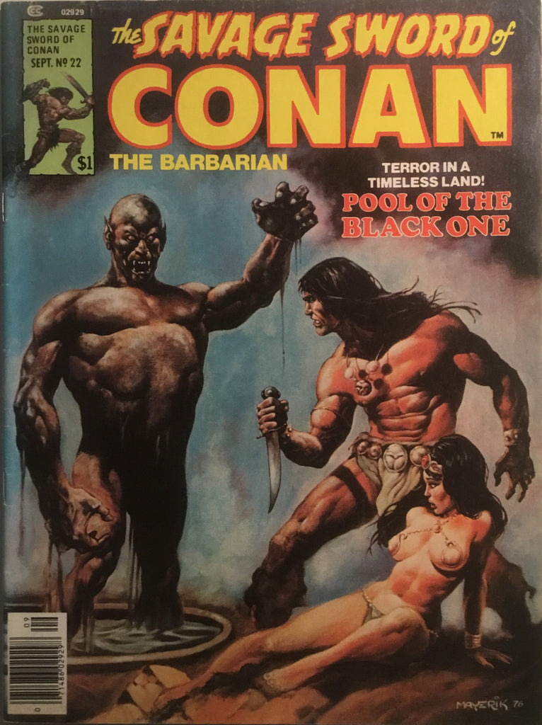 THE SAVAGE SWORD OF CONAN # 22