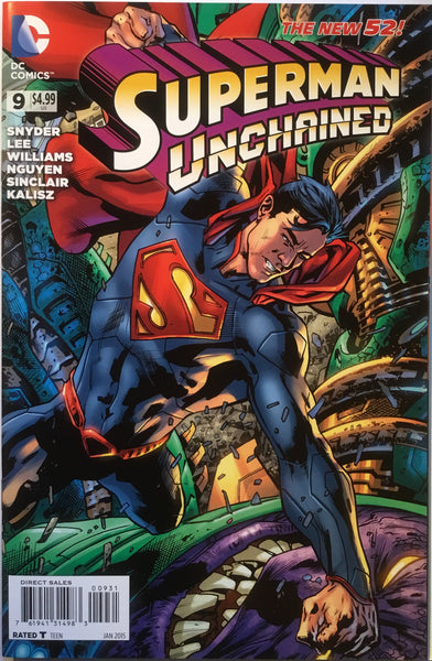 SUPERMAN UNCHAINED # 9 HITCH 1:50 VARIANT