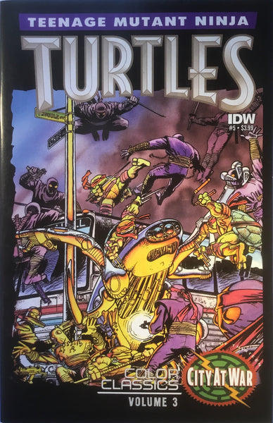 TEENAGE MUTANT NINJA TURTLES COLOR CLASSICS VOLUME 3 # 5