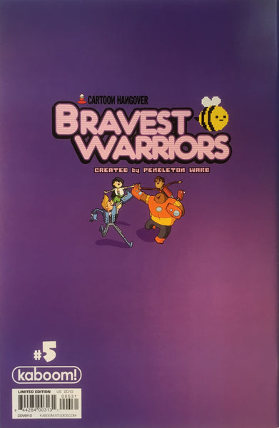 BRAVEST WARRIORS # 5 (1:20 VARIANT COVER)