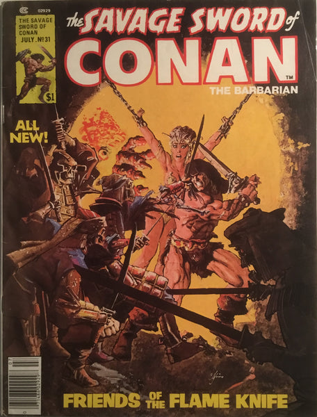 THE SAVAGE SWORD OF CONAN # 31