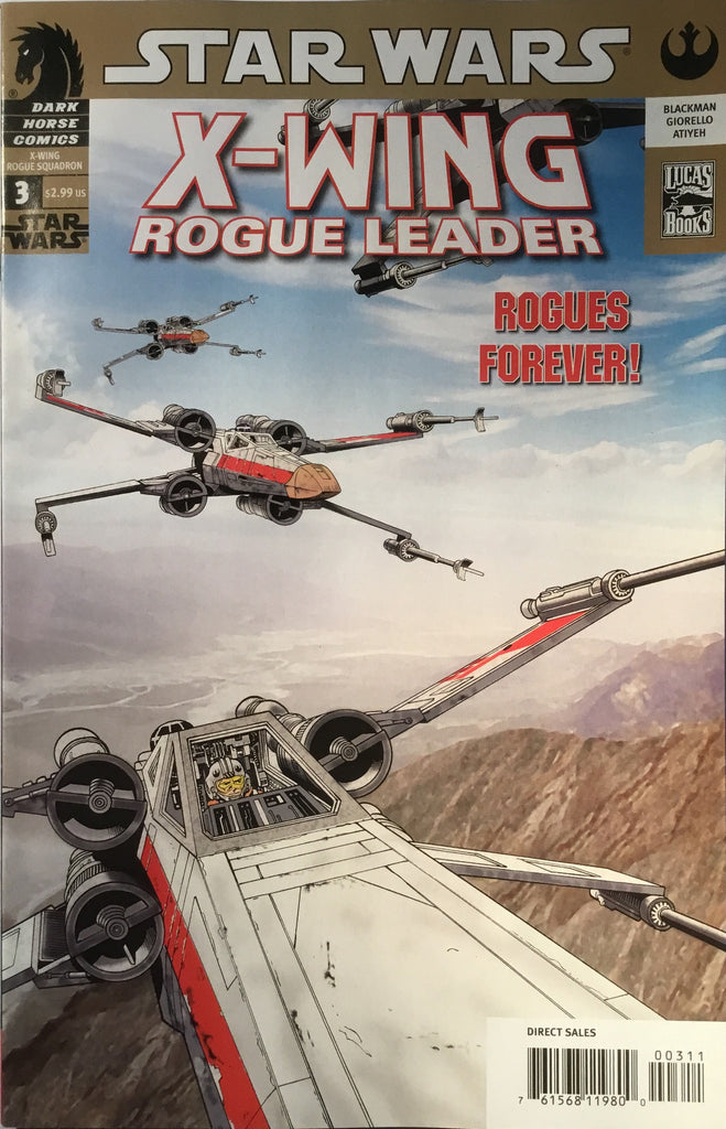 STAR WARS X-WING ROGUE SQUADRON ROGUE LEADER # 3