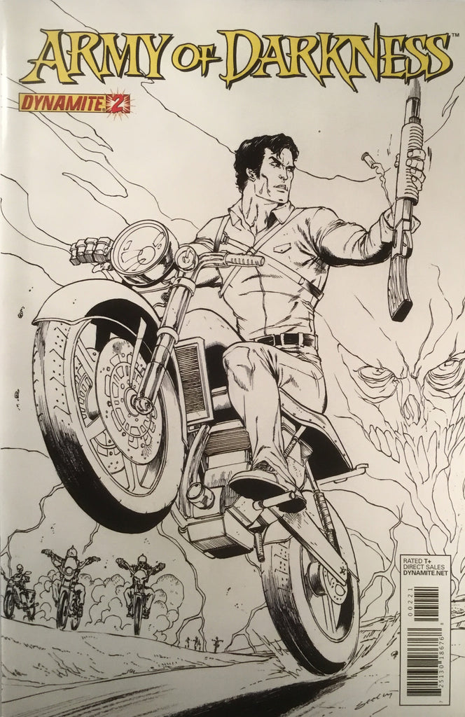 ARMY OF DARKNESS VOL. 3 # 2 SEELEY SKETCH COVER (1:10 VARIANT) - Comics 'R' Us