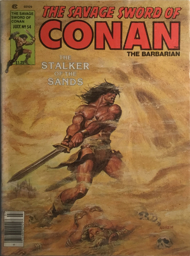 THE SAVAGE SWORD OF CONAN # 54