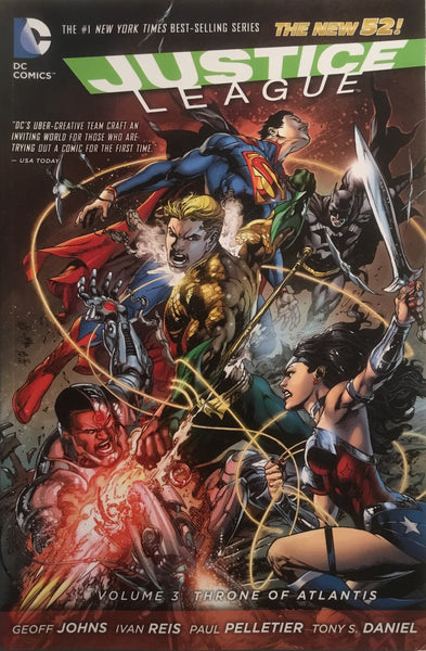 JUSTICE LEAGUE (THE NEW 52) VOL 3 THRONE OF ATLANTIS GRAPHIC NOVEL