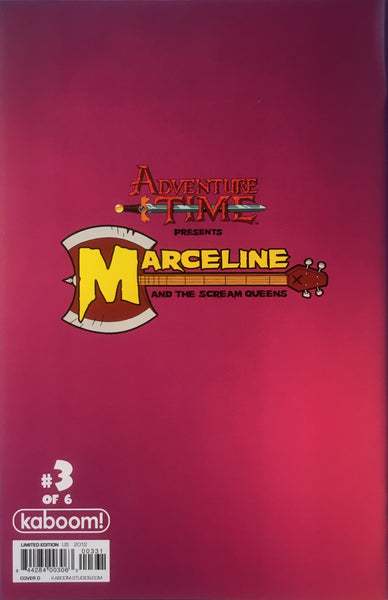 ADVENTURE TIME PRESENTS MARCELINE AND THE SCREAM QUEENS # 3 (1:20 VARIANT COVER) - Comics 'R' Us