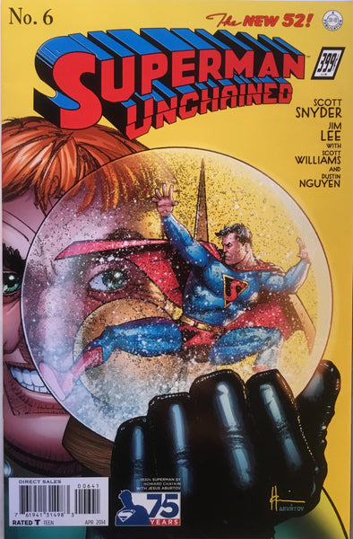 SUPERMAN UNCHAINED # 6 CHAYKIN 1:100 VARIANT