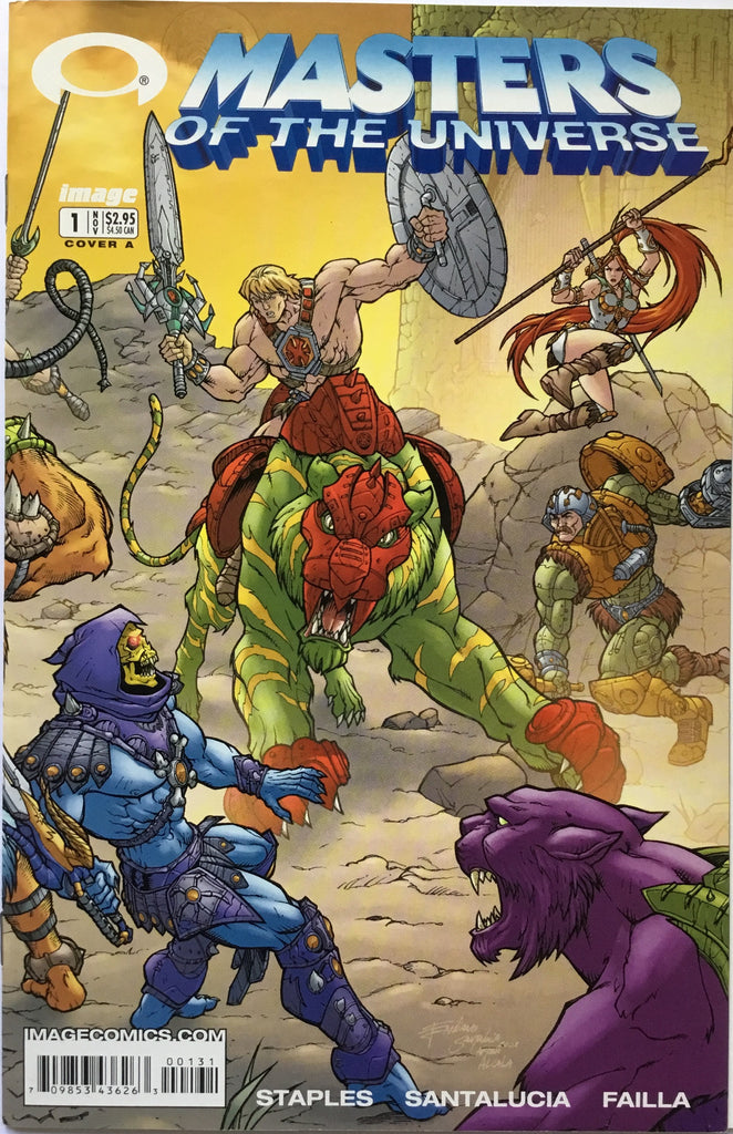 MASTERS OF THE UNIVERSE # 1 COVER "A"