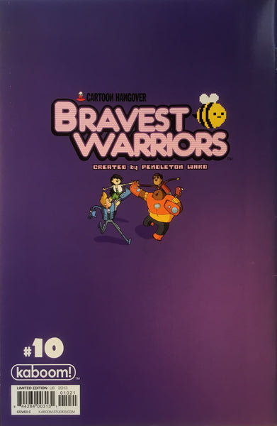 BRAVEST WARRIORS #10 (1:15 VARIANT COVER)
