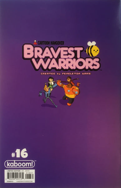 BRAVEST WARRIORS #16 (1:20 VARIANT COVER)