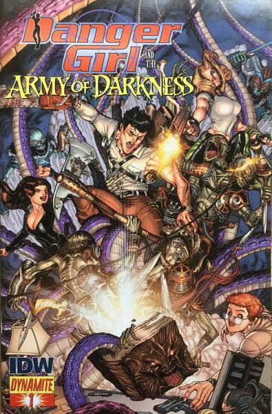 DANGER GIRL AND THE ARMY OF DARKNESS # 1 BRADSHAW COVER (1:15 VARIANT) - Comics 'R' Us
