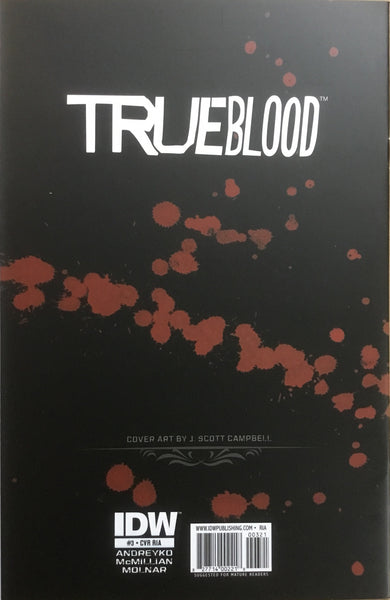 TRUE BLOOD TAINTED LOVE # 3 CAMPBELL COVER (1:10 VARIANT)