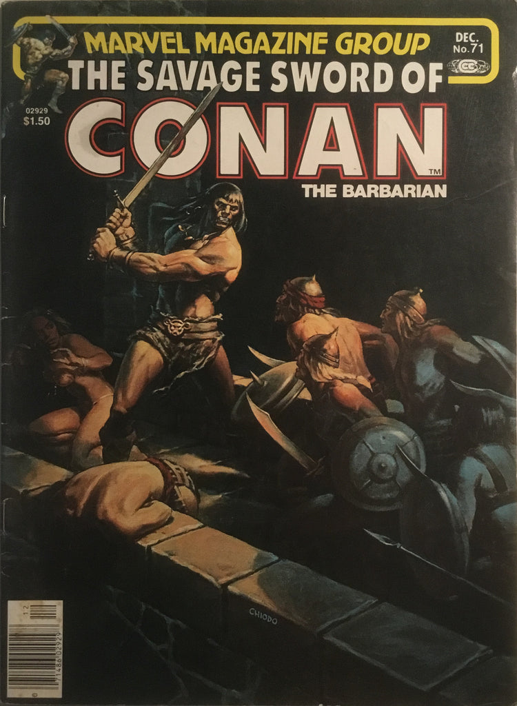 THE SAVAGE SWORD OF CONAN # 71