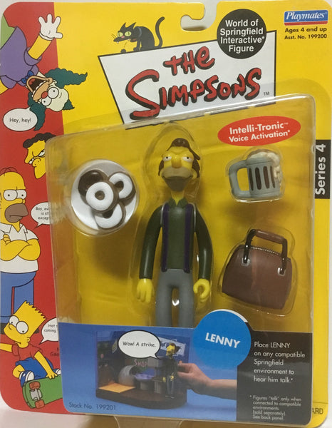 SIMPSONS WORLD OF SPRINGFIELD LENNY INTERACTIVE FIGURE
