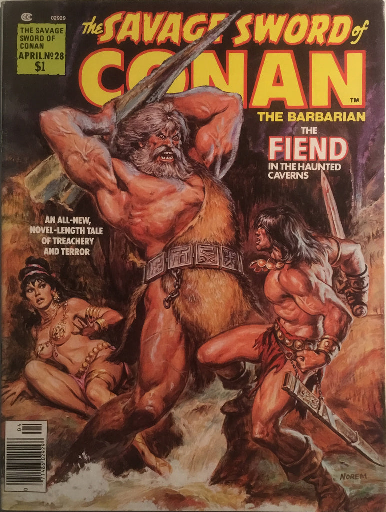 THE SAVAGE SWORD OF CONAN # 28