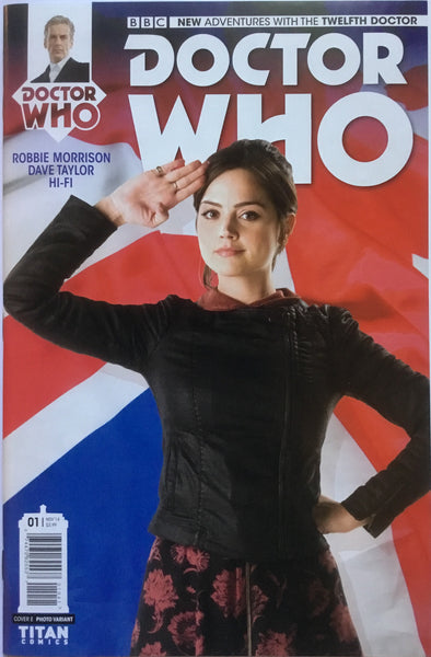 DOCTOR WHO THE 12TH DOCTOR # 1 CLARA PHOTO COVER (1:25 VARIANT) - Comics 'R' Us