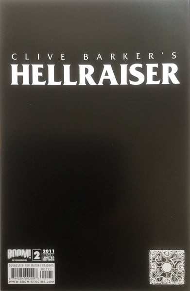 HELLRAISER # 2 BRADSTREET VIRGIN COVER (1:10 VARIANT)