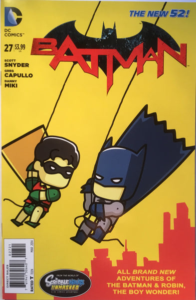 BATMAN #27 (THE NEW 52) SCRIBBLENAUTS 1:25 VARIANT - Comics 'R' Us
